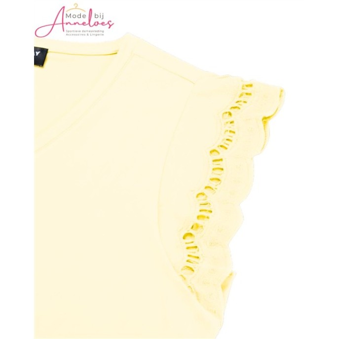 Lady Day T-shirt Lake L24.375.3223 butter yellow